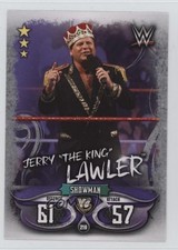 2018 Topps WWE Slam Attax Live India Jerry Lawler Jerry The King Lawler #219 5w0
