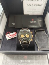 UK TUDOR Black Bay M79363N S&G Original Sticker Men's Watch Mint Condition 4