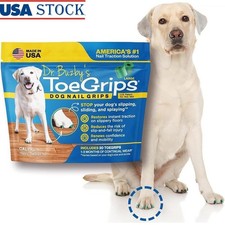 Large ToeGrips Dogs Instant Traction Anti Slip Relief Rubber Nail Grippers New
