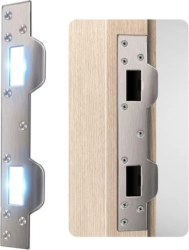 Door Strike Plate Reinforcement Plate - Front Door Security Devices Metal Strike