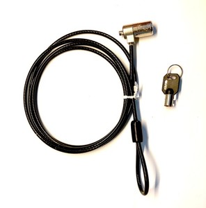 6 ft Notebook Laptop Computer Security Lock Cable With Key
