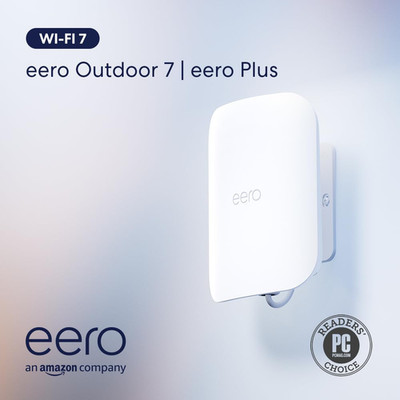 Amazon  Outdoor 7 Dual-Band Mesh Wifi Router with 1-Month Free  plus (Auto-Renew