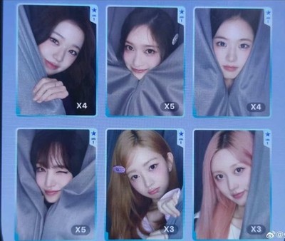 IVE - IVE REVIVE+ QQ MUSIC CHINA 1 2 3 4 5 STAR PHOTOCARD OFFICIAL