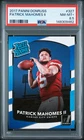 2017 Panini Donruss Patrick Mahomes II Rated Rookie #327 PSA 8.5