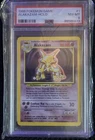 Wizards of the Coast 1999 Pokemon Base Set 2 Alakazam Holo #1 PSA 8