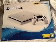 Sony PlayStation 4 Slim (PS4), 500GB - Glacier White