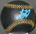 Josue de Paula Autograph Signed BLACK MLB Ball Baseball Auto BAS L.A. Dodgers