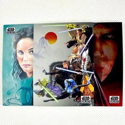2021 Topps Chrome Star Wars Galaxy Base Cards   You Pick #1-100   Buy 4 Save 25%