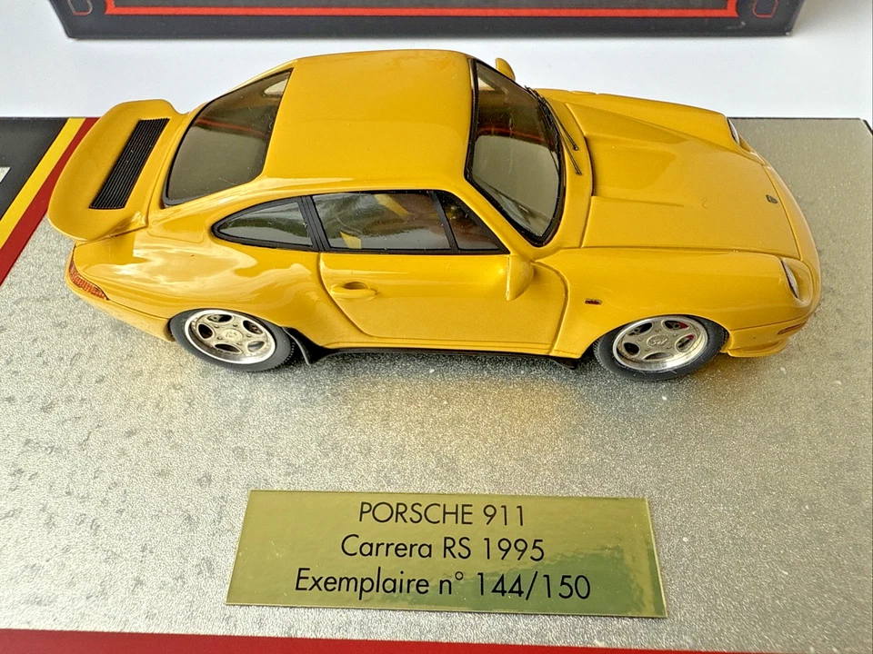 Heco Miniatures Du Chateau 1:43 Porsche 911 Carrera RS 1995, como BBR, Looksmart - Imagem 2 de 4
