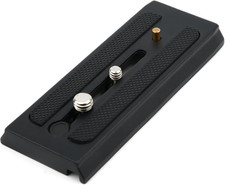 Quick Release Plate for Tripod with 1/4"  3/8" Screws