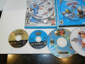 Lot of 16 Video Games Nintendo Wii / Wii U  Gamecube Sega Dreamcast AS-IS Untest