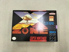 KEMCO SNSXZUSA SNES northern X ZONE not available Japan yb