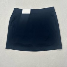 Lady Hagen Women's Skort Size Large 16" Perforated Dark Blue