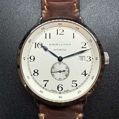 Hamilton Khaki Navy Pioneer H78465553 AT Men's Watch From JAPAN