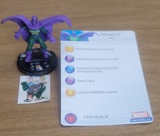  HeroClix Marvel WEB OF SPIDER-MAN Prowler 011 with card 