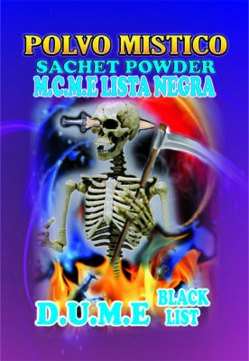 D.U.M.E.Black List Sachet Powder/M.C.M.E.Lista Negra  Polvo -  ½oz / 14 gr