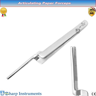 Articulating Paper Forceps Bond Tweezer Direct Bracket Holding Dental Instrument