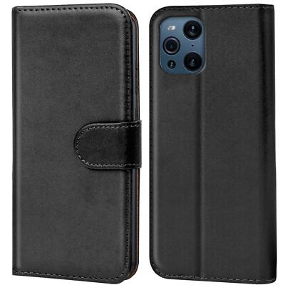 Schutz Hülle Für OPPO Find X3 Pro Handy Klapp Tasche Book Slim Flip Case Etui