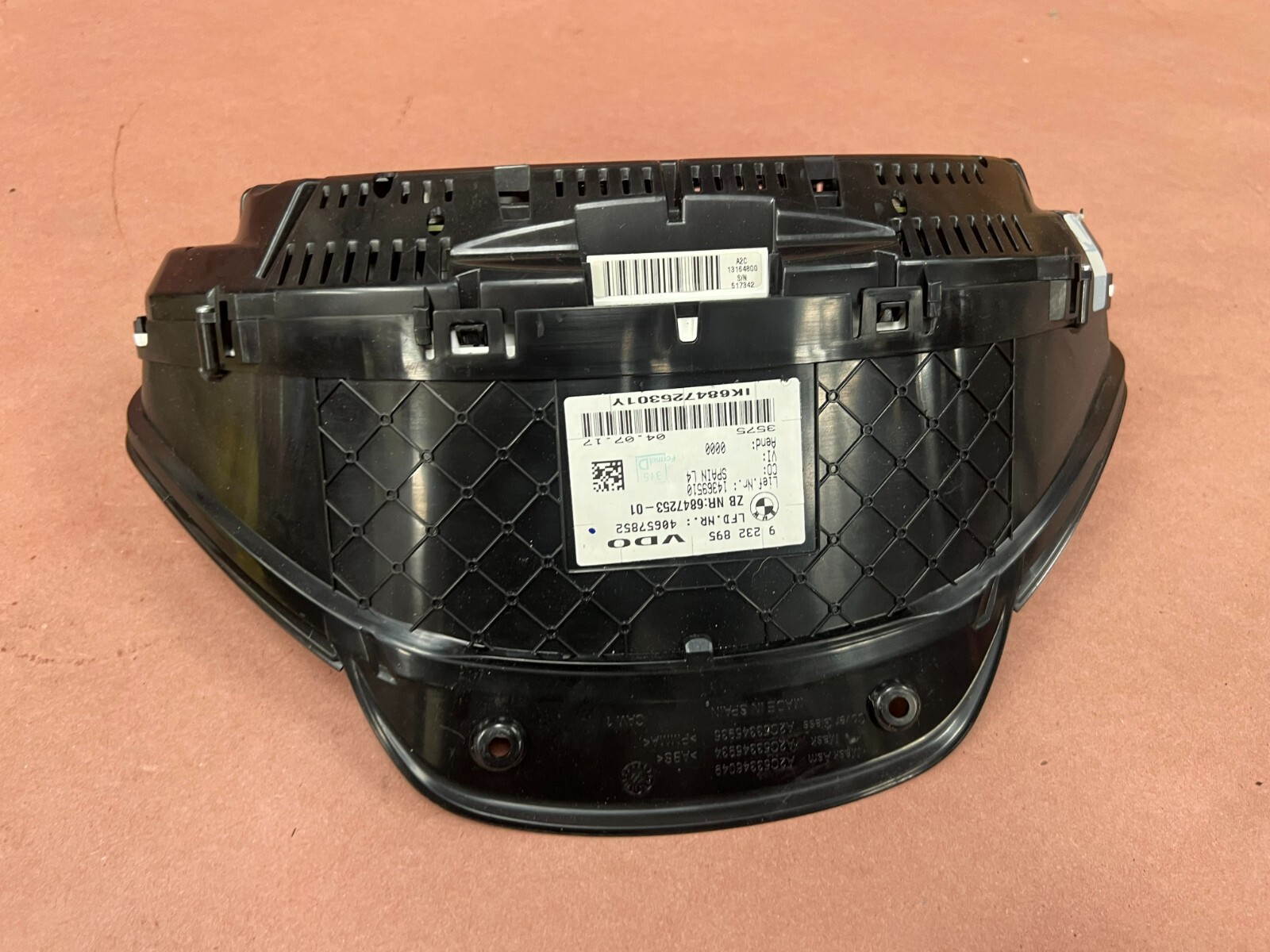Anneaux Compteur Chromés Pour Mercedes Classe E W124/S124 Et Classe S W126