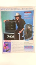 WHITE LION VITO BRATTA CARVIN GUITAR AMPLIFIERS  11 X 8.5 - PRINT AD.  6