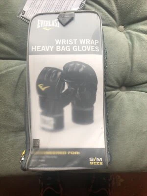 Everlast Handgelenkwickel schwere Tasche Handschuhe S/M