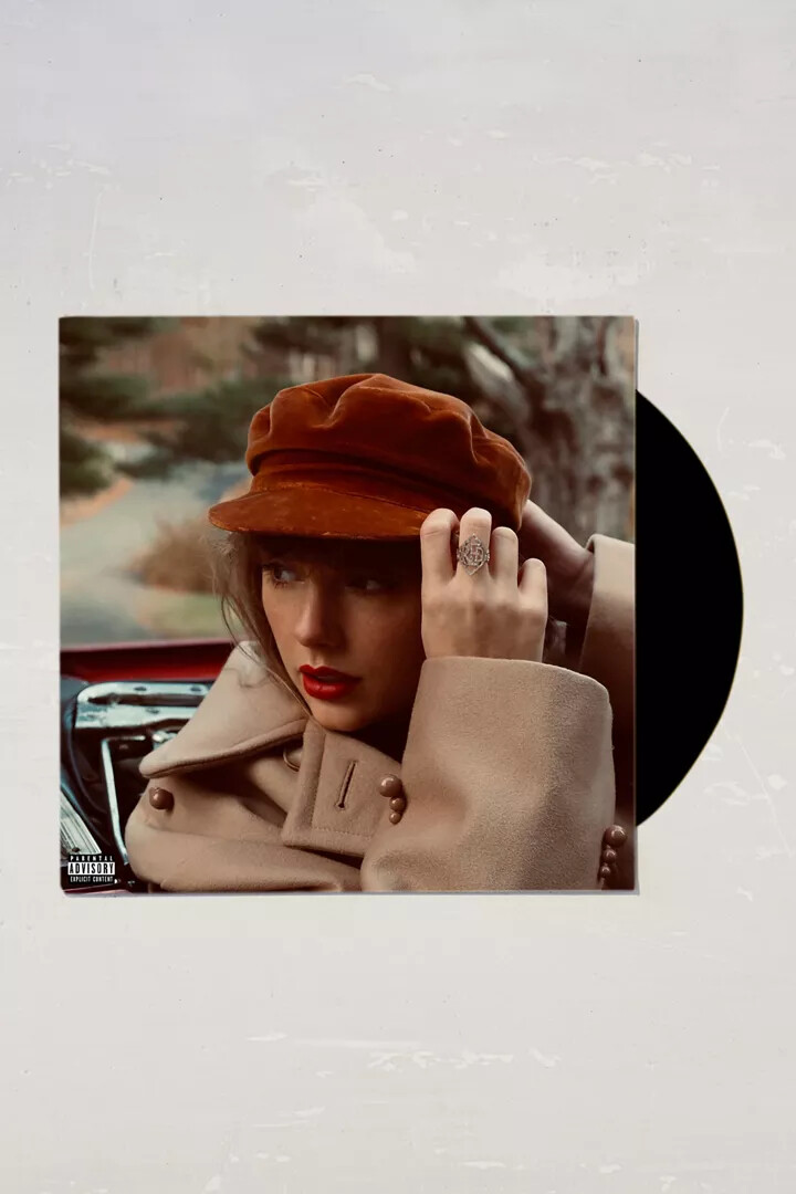 Taylor Swift Red (Taylor's Version) 4XLP Vinyl Record Album EUC