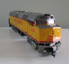 Life Like HO, Union Pacific 3901 and UP 49940 Caboose combo. Running, lighting — photo 6