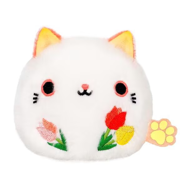 IRISH DRESDEN Happy Cat Chibi ピンク Plush toys, cat dango, Dango Friends, Flower cat dango, Tulip