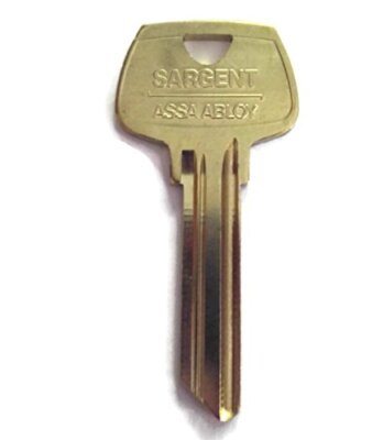 Sargent & Co 6270-RDM Sargent 6 Pin Key Blank 6270 RDM Keyway, Pkg of 10, Factor