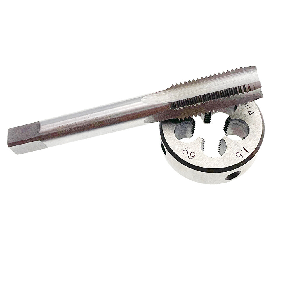 Acdeyaca Metric Hand Tap And Die Set - M14 X 1.5, 2 Taps & 1 Die, Right Hand Thread, High-Speed Steel - View #7