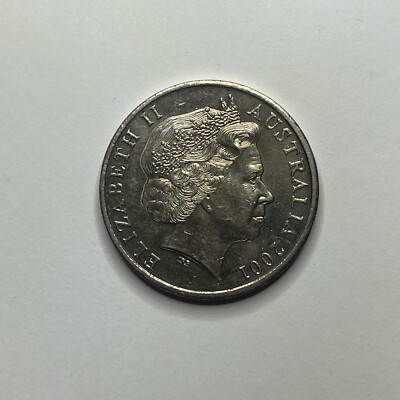 2001 NORFOLK ISLAND 20 Twenty Cent Coin - Centenary Of Federation