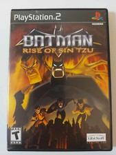 Batman: Rise of Sin Tzu (Sony PlayStation 2, 2003) (NO MANUAL)
