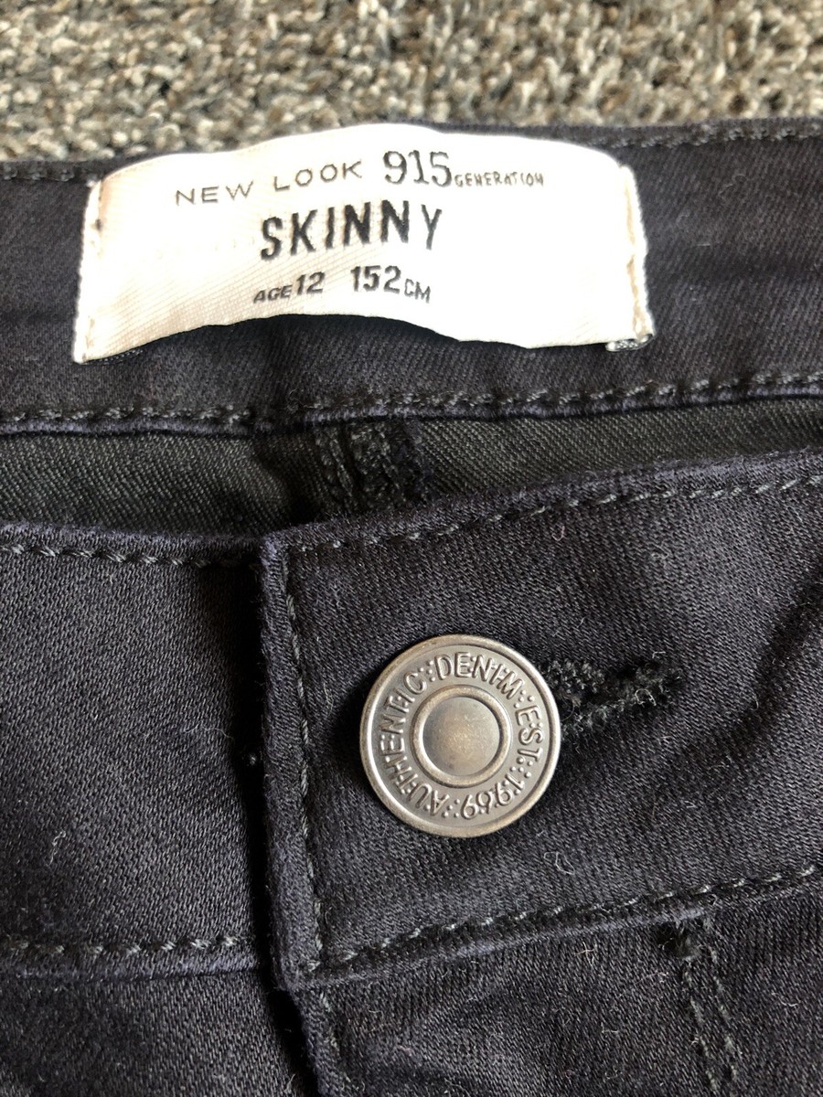 Jean Skinny Noir Pour Fille 10 Ans - Marque New Look - Occasion Très Bon état