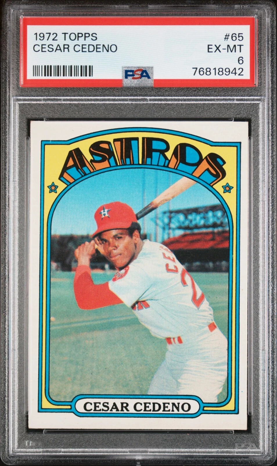 Cesar Cedeno trading card