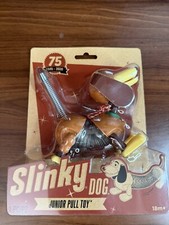 Slinky Dog Junior Pull Toy - 75th anniversary - New /Sealed 2019 