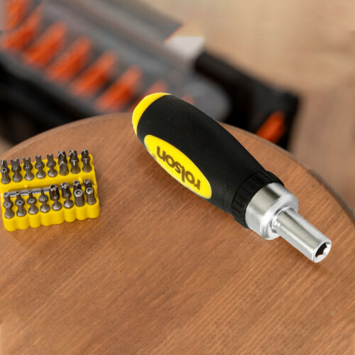 38 Teile Langlebig Screwdriver Set Mit Ratsche Aktion Torx Heim Zubehör - Bild 6 von 12