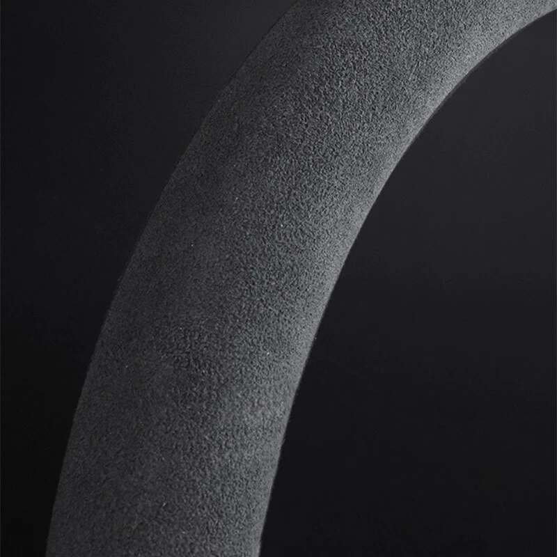 Cubierta de volante de coche antideslizante de gamuza suave universal de 15" para Hyundai Tucson Foto 4 de 4