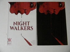 1 NIGHTWALKERS #1 Lot w COVER B VARIANT Source Point Press 2022 + BONUS!
