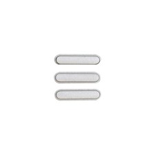 Cosmetic Button Set 3 Parts for Apple iPad Pro 9.7 Silver Replacement Repair