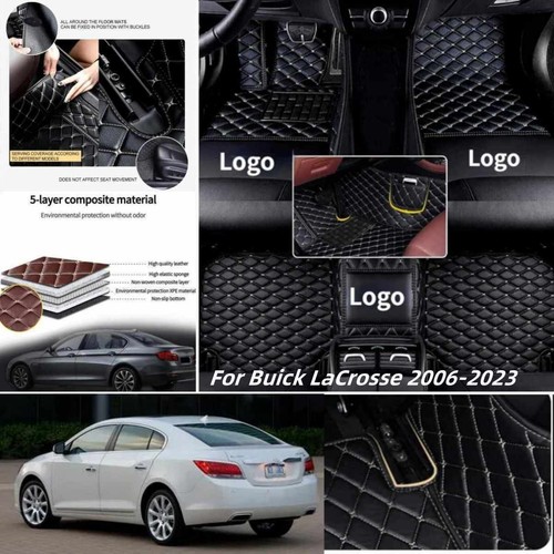 For Buick LaCrosse 2006-2023 Car Floor Mats Custom Carpets with Pockets Auto - Imagen 1 de 33