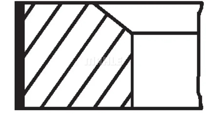 Segments de piston Renault Master pour réfection moteur et réparation mécanique de fourgon