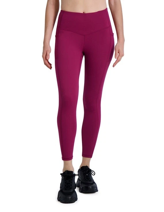 Gaiam Women's Om Karma High Rise 7/8 Leggings - Rhododendron- Large- NWT