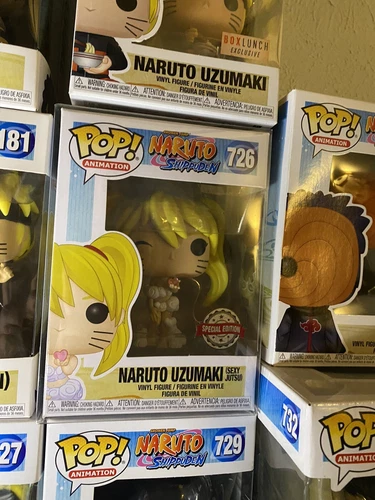 Funko Pop! Naruto Uzumaki (Sexy Jutsu) #726 SE Sticker W/ Protector