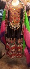 Afghan Handmade Embroidery Kochi Dresses