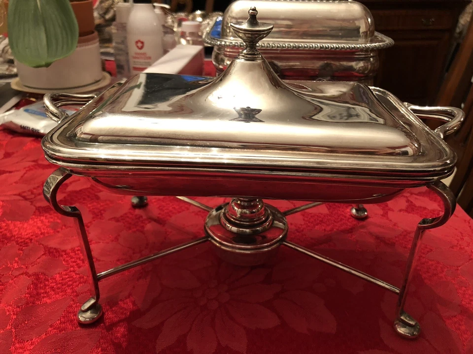 SERVIDORES DE ENTRADA DE PLACA PLATEADA MAPPIN & WEBB DE COLECCIÓN Foto 4 de 4