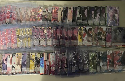 Weiss Schwarz SAO Alt: GGO II Complete Non-Holographic Play Deck 4x all cards JP