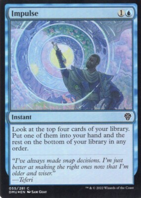 4X IMPULSE 055/281 FOIL DOMINARIA UNITED MTG MAGIC NM X4