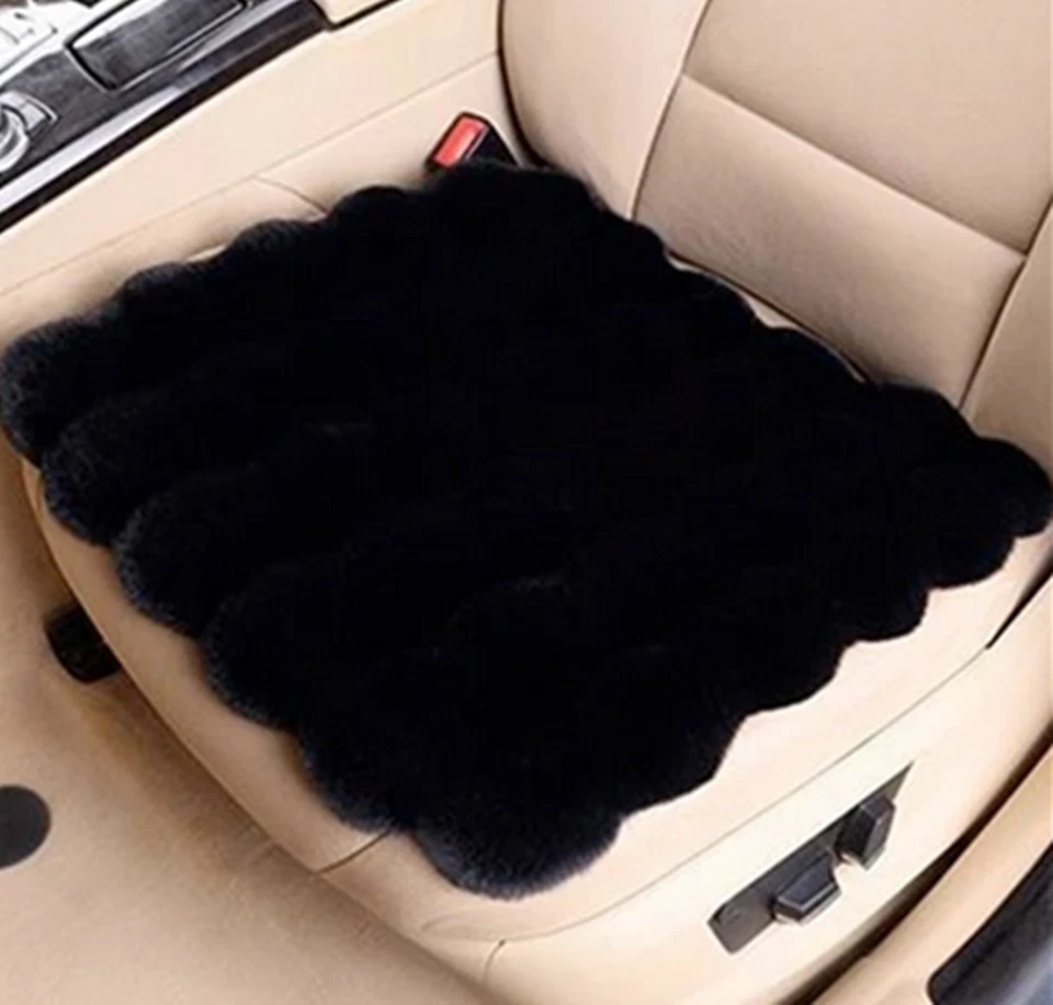 Capa protetora de assento de carro almofada protetora de cadeira de escritório para acessórios de outono inverno - Imagem 3 de 4