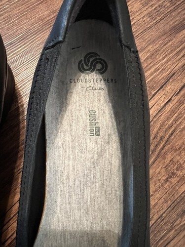 Cloudsteppers By Clarks Women’s Slip On Wedge Shoes Size 11M Loafers Soft Cush - Picture 2 of 11