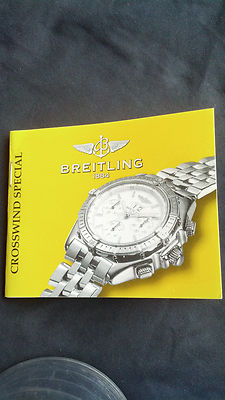 BREITLING   CROSSWIND  SPECIAL  MANUAL  ''BIG DATE''